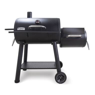 Broil King Smoke Offset Charcoal Smoker Grill Reviews Wayfair